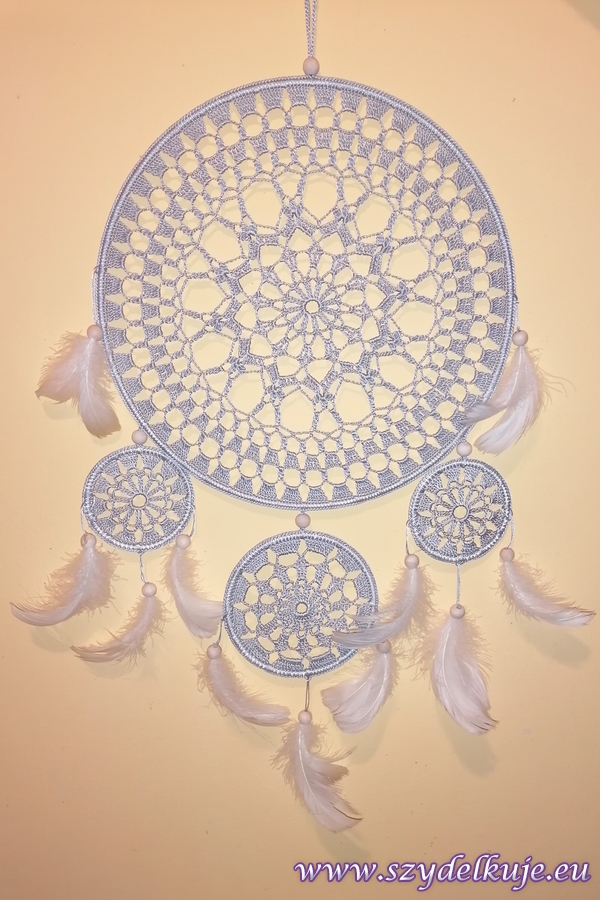 Szydełkowa praca, kategoria: Łapacz snów